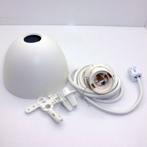 1.8m Ceiling Pendant Lamp Holder E27 White
