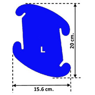 Puzzles Lamps Kit L Blue