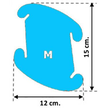 Puzzles Lamps Kit M Turquoise