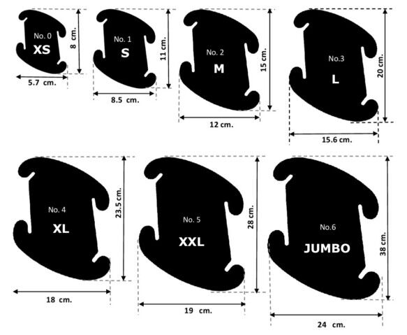 Puzzle Lamps Component Sizes